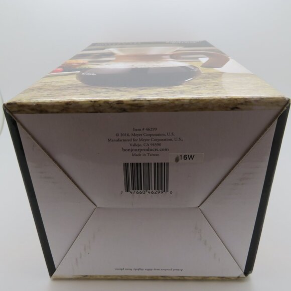 Coffee Pour Over BonJour 20 oz Glass Brewer Pitcher Hot Cold Heat Resistant - Picture 15 of 16